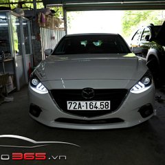 Đèn Mustang độ cho mazda 3 - Ảnh nhỏ 1