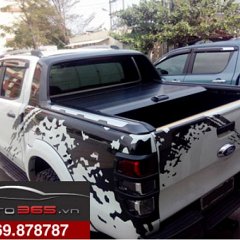 Nắp thùng cuộn Ford Ranger KSC Màu Đen Sang Trọng - Ảnh nhỏ 1