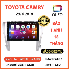 MÀN HÌNH OLED TOYOTA CAMRY 2014 - 2018 - Ảnh nhỏ 1