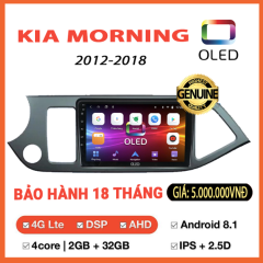 Màn hình Oled Kia Morning 2012-2018 - Ảnh nhỏ 1