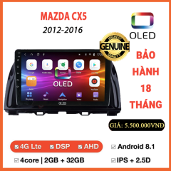 Màn hình Oled Mazda CX5 2012-2016 - Ảnh nhỏ 1