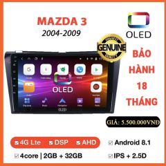 MÀN HÌNH OLED MAZDA 3 2004 2009 - Ảnh nhỏ 1