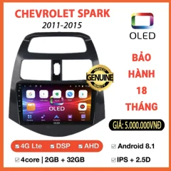 Màn hình Oled Chevrolet Spark 2011-2015 - Ảnh nhỏ 1