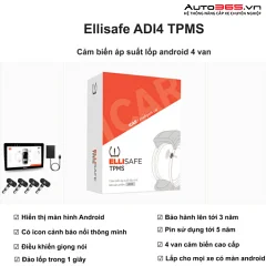 Cảm biến áp suất lốp ICAR ADI4+ - Ảnh nhỏ 1