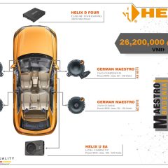CẤU HÌNH ÂM THANH SET 4 HELIX D FOUR - Ảnh nhỏ 2