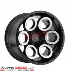 MÂM XE BÁN TẢI BLACK RHINO MAGNUS SIZE 18×9.5 ET-18 - Ảnh nhỏ 1