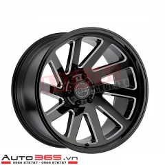 MÂM XE BÁN TẢI BLACK RHINO THRUST 18×9.5 ET-18 - Ảnh nhỏ 1