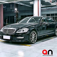 W221 nâng cấp bodykit S65 lột xác hoàn toàn tại Auto365 - Ảnh nhỏ 1