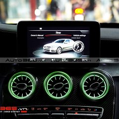 Bộ ốp cửa gió điều hòa AMG cho MERCEDES E Class - Ảnh nhỏ 1