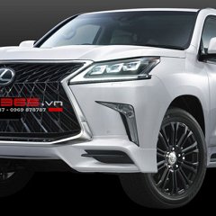 Nâng đời xe Lexus LX 570 2010-2015 upgrade to 2018 TRD - Ảnh nhỏ 1