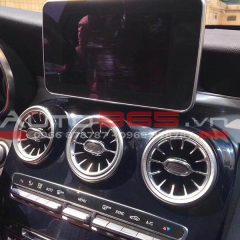 Bộ ốp cửa gió điều hòa AMG cho MERCEDES C Class - Ảnh nhỏ 1