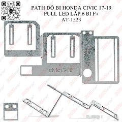 PATH ĐỘ BI HONDA CIVIC 17-19 FULL LED - LẮP 6 BI F+ - AT-1523 - Ảnh nhỏ 1