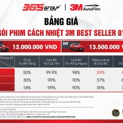 PHIM CÁCH NHIỆT 3M BEST SELLER 01 SEDAN - Ảnh nhỏ 5