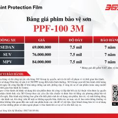 PHIM PPF 3M BẢO VỆ SƠN XE Ô TÔ - Ảnh nhỏ 2