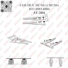 COS ĐỰC 2.8 DÙNG CHUNG H11/HB3/HB4 - AT-2864 - Ảnh nhỏ 1