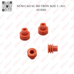 NÚM CAO SU ĐỎ TRÒN SIZE 3 - H11 - AT-9282 - Ảnh nhỏ 1