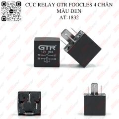 CỤC RELAY GTR FOOCLES 4 CHÂN MÀU ĐEN AT-1832 - Ảnh nhỏ 1