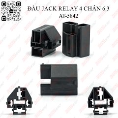 ĐẦU JACK RELAY 4 CHÂN 6.3 - AT-5842 - Ảnh nhỏ 1