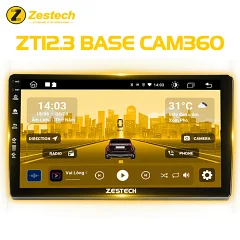 Màn hình Android ô tô Zestech ZT12.3 Base CAM360 - Ảnh nhỏ 1