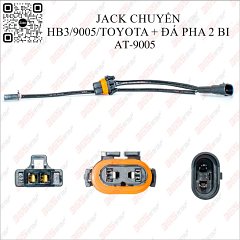JACK CHUYỂN HB3 9005 TOYOTA ĐÁ PHA 2 BI - Ảnh nhỏ 1
