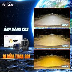 BI GẦM TITAN 301 - 3 NHIỆT MÀU - Ảnh nhỏ 2