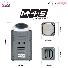 ĐÈN TRỢ SÁNG TITAN MOTO M45 HYPER - Ảnh nhỏ 7