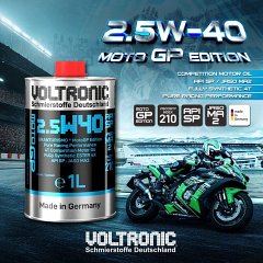 Nhớt Cao Cấp Voltronic 2.5W40 MotoGP Edition 1L - Ảnh nhỏ 3