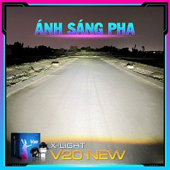 BI LED X-LIGHT V20 NEW 2021 NHIỆT MÀU 5000K - Ảnh nhỏ 2