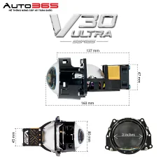 Bi LED X-Light V30 Ultra - Ảnh nhỏ 4