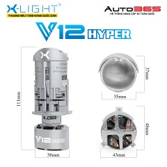 BI LED MINI X-LIGHT V12 HYPER - Ảnh nhỏ 10