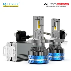 Bóng LED X-Light S8 Pro - nhiệt màu 4300K - chân H4 - Ảnh nhỏ 1
