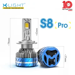Bóng LED X-Light S8 Pro - nhiệt màu 4300K - Ảnh nhỏ 8