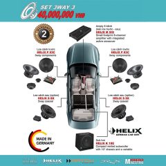 CẤU HÌNH SET ÂM THANH 3WAY 3 HELIX MADE IN GERMANY - Ảnh nhỏ 1