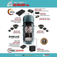 CẤU HÌNH SET ÂM THANH 3WAY 7 HELIX MADE IN GERMANY - Ảnh nhỏ 1