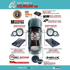 CẤU HÌNH SET ÂM THANH 3WAY 9 HELIX MADE IN GERMANY - Ảnh nhỏ 1