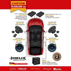 CẤU HÌNH ÂM THANH HELIX VÀ MAESTRO CHÍNH HÃNG - Ảnh nhỏ 1