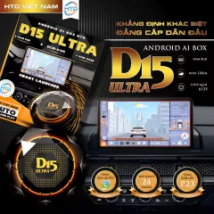 ANDROID BOX CHO Ô TÔ D15 ULTRA - Ảnh nhỏ 1