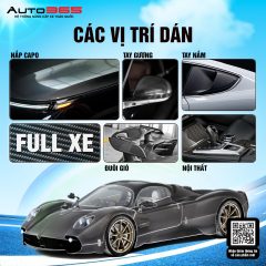 AX FILM CLEAR PPF CARBON FIBER - Ảnh nhỏ 5