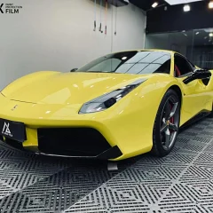 AX WRAP FILM GLOSS YELLOW – MÀU VÀNG BÓNG FERRARI 448 GTB - Ảnh nhỏ 3