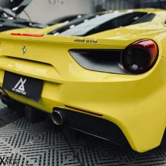 AX WRAP FILM GLOSS YELLOW – MÀU VÀNG BÓNG FERRARI 448 GTB - Ảnh nhỏ 4