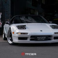 AX WRAP FILM Acura NSX - TRẮNG ÁNH KIM - Ảnh nhỏ 3