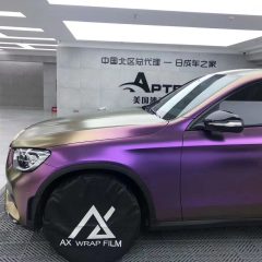 AX WRAP FILM DIAMOND DARK PURPLE - MÀU TÍM ĐẬM ÁNH KIM CƯƠNG - Ảnh nhỏ 3