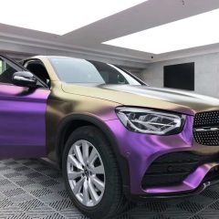 AX WRAP FILM DIAMOND DARK PURPLE - MÀU TÍM ĐẬM ÁNH KIM CƯƠNG - Ảnh nhỏ 4
