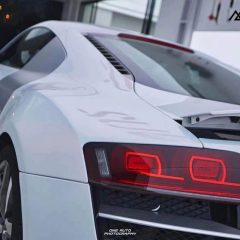 AX WRAP FILM DIAMOND WHITE PINK - MÀU TRẮNG KIM CƯƠNG ÁNH HỒNG - Ảnh nhỏ 3