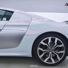 AX WRAP FILM DIAMOND WHITE PINK - MÀU TRẮNG KIM CƯƠNG ÁNH HỒNG - Ảnh nhỏ 2
