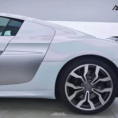 AX WRAP FILM DIAMOND WHITE PINK - MÀU TRẮNG KIM CƯƠNG ÁNH HỒNG - Ảnh nhỏ 2