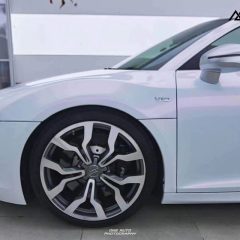 AX WRAP FILM DIAMOND WHITE PINK - MÀU TRẮNG KIM CƯƠNG ÁNH HỒNG - Ảnh nhỏ 4