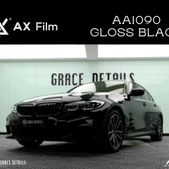 AX Wrap Film Gloss Black - Đen bóng BMW 325 - Ảnh nhỏ 1