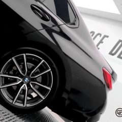 AX WRAP FILM GLOSS BLACK - ĐEN BÓNG BMW 325 - Ảnh nhỏ 3