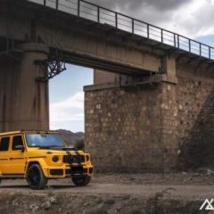 AX WRAP FILM GLOSS DEEP YELLOW – MÀU VÀNG ĐẬM BÓNG MERCEDES BENZ G63 - Ảnh nhỏ 2